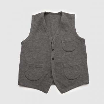 Le Gilet Perfect Wool Gris
