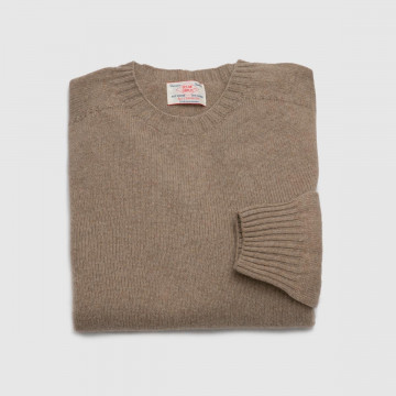 The Shetland Sweater SF Brown