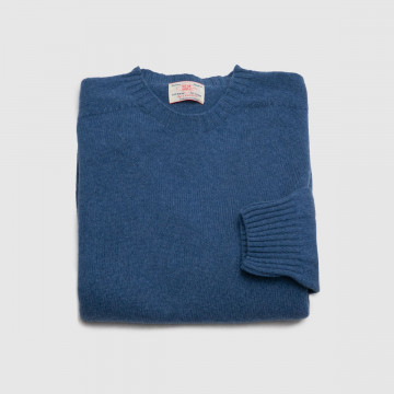 The Shetland Sweater SF Denim