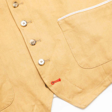 gilet-sans-manches-marius-japan-beige-coton-detail-bouton