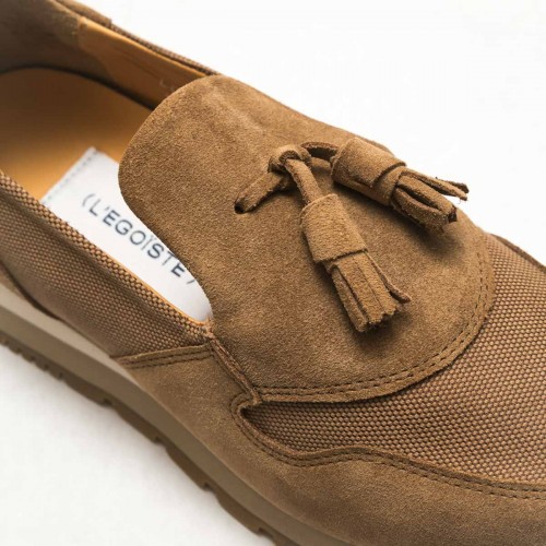 loafer-beige-pour-homme-detail