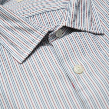 chemise-marine-blanche-rouge-a-rayures-manches-longues-pour-homme-detail-col