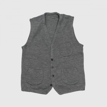 The Perfect Wool Grey Vest