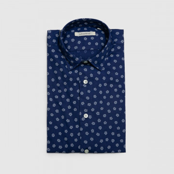 La Chemise Milano Marine Fleur