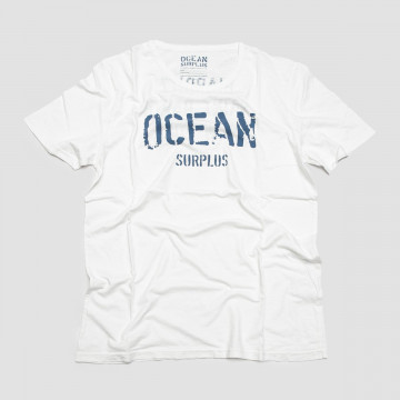 The White OS Crew T-Shirt