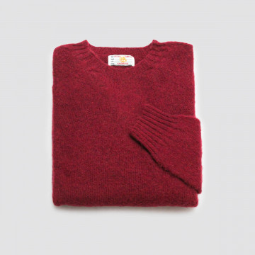The Shetland Sweater BR Red