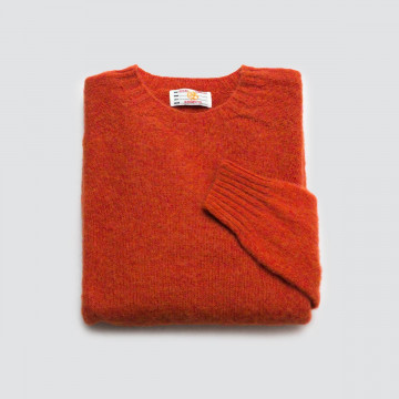 The Shetland Sweater BR Orange