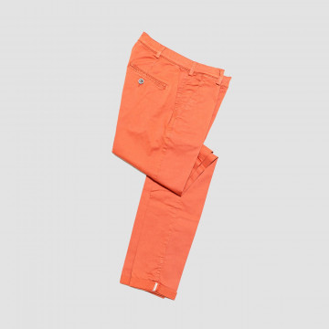 pantalon-chino-rose-orange-femme