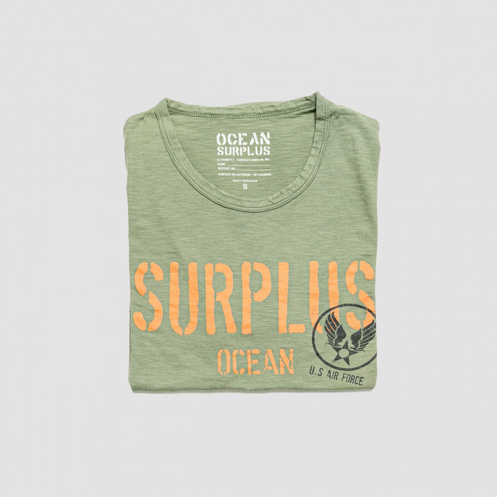 tee-shirt-kaki-en-coton-biologique-impression-ocean-surplus-homme