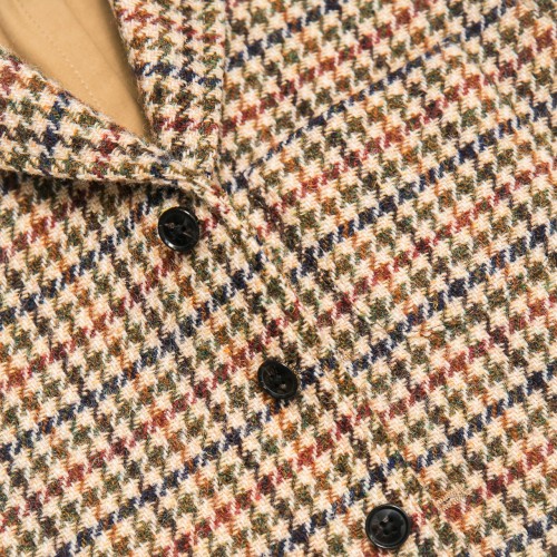gilet-en-laine-harris-tweed-pied-de-poule-detail-tissu