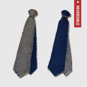 Reversible Tie Hobo Wool/Denim