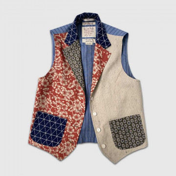 The Red Flower Patch Sun Vest
