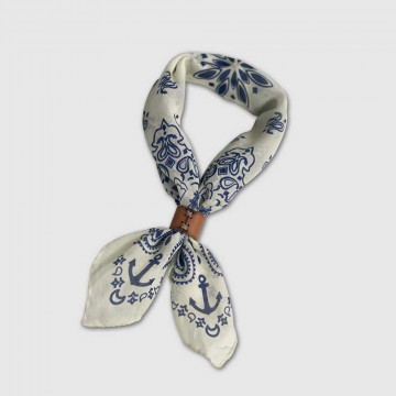 Bandana Crème Marine