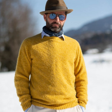 The Shetland Sweater BR Yellow