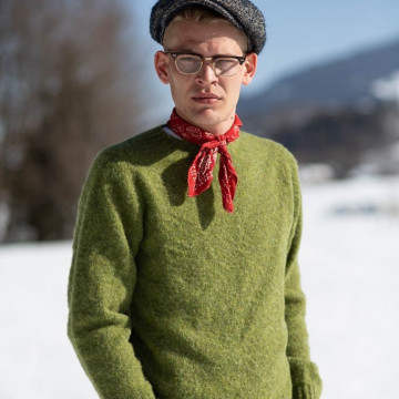 The Shetland Sweater BR Green