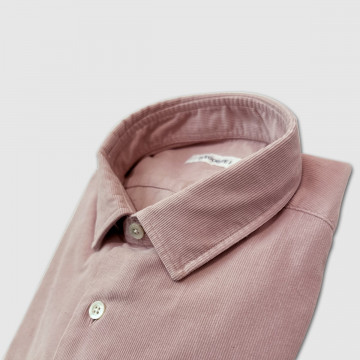 chemise-velours-rose-homme-details