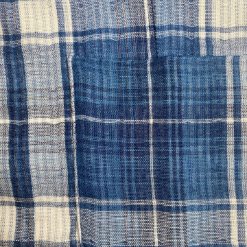 tissu-madras-bleu-detail