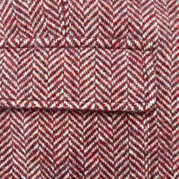 tissu-chevron-de-laine-rouge-detail